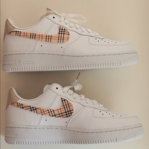 plaid nike air force 1